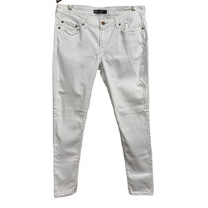 Vintage Levi's 535 Legging Size 33 White Jeans